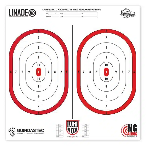 Alvo Campeonato Nacional de Tiro Rápido Desportivo