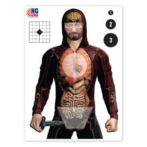 Alvo bandido 3d