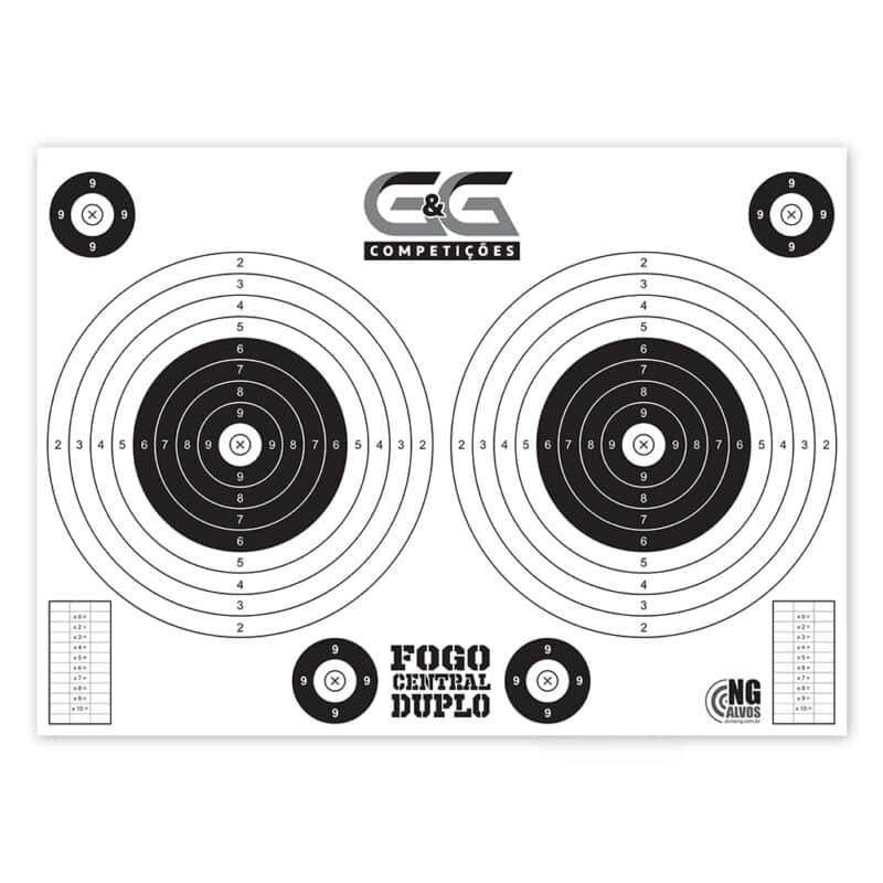 Alvo G&G Fogo Central Duplo