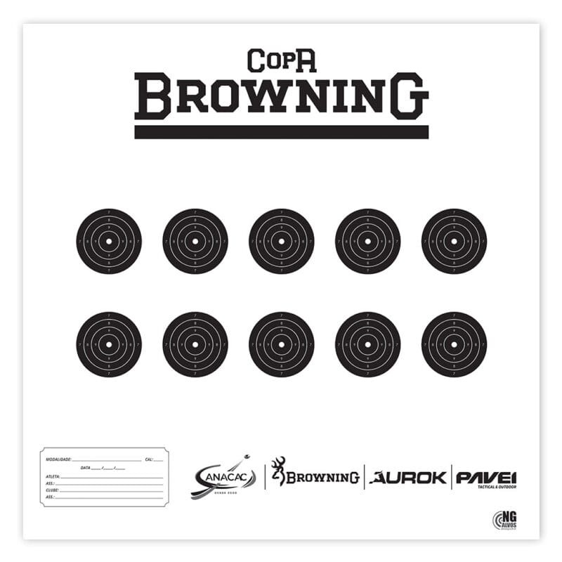 Alvo copa Browning