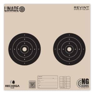 Alvo 2 centros Linade Alvos NG