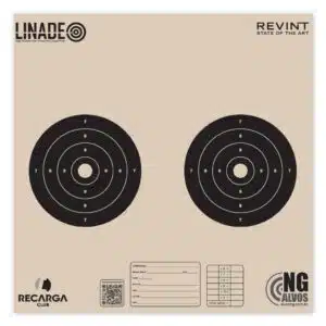 Alvo 2 centros Linade Alvos NG