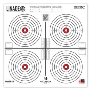 Alvo campeonato nacional multicalibre LINADE alvos NG
