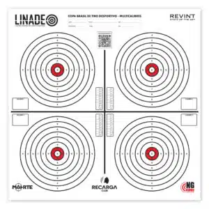 Alvo campeonato nacional multicalibre LINADE alvos NG