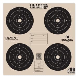 Alvo tiro esportivo de precisao alvos NG
